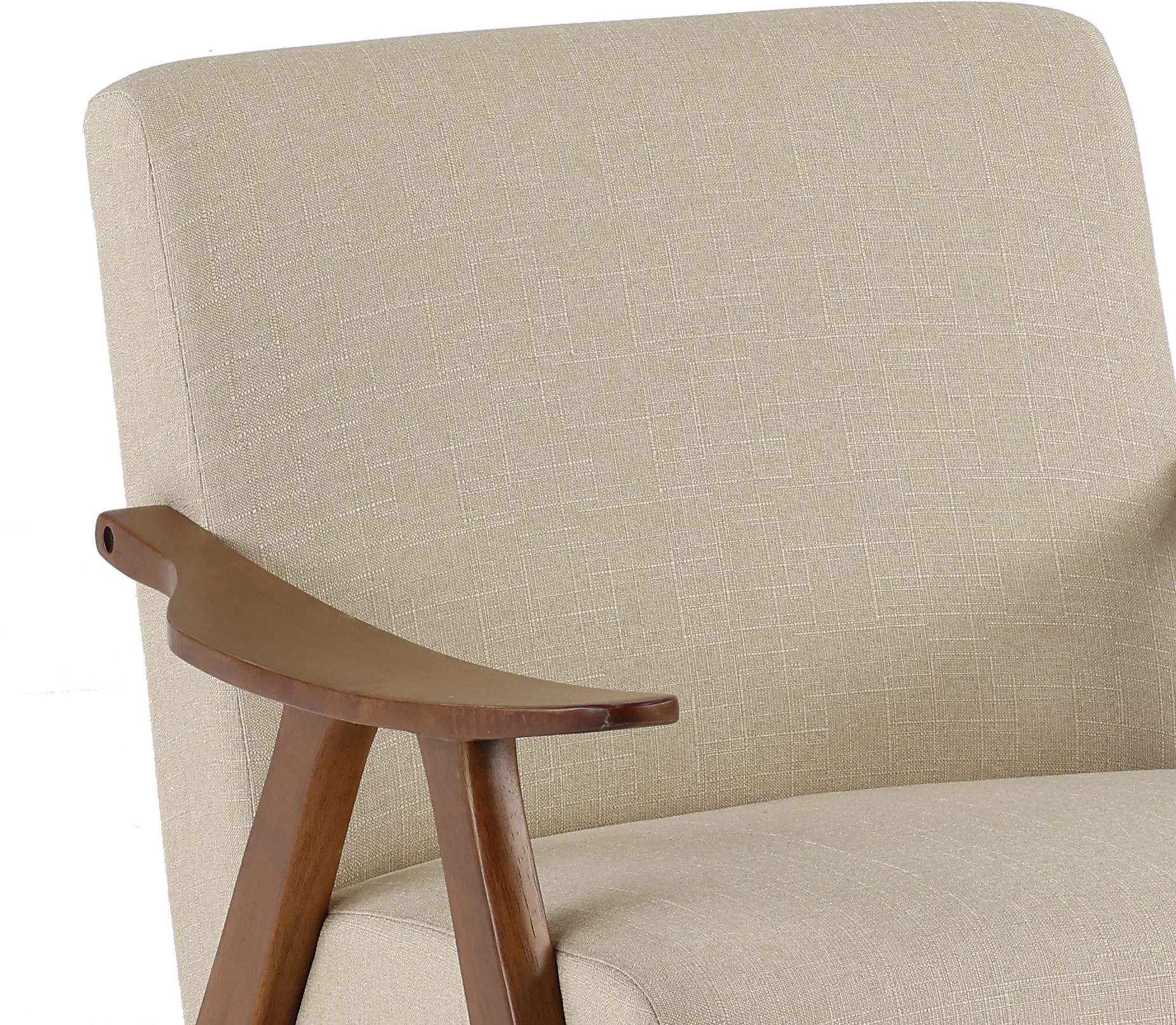 Damala Light Brown Accent Chair