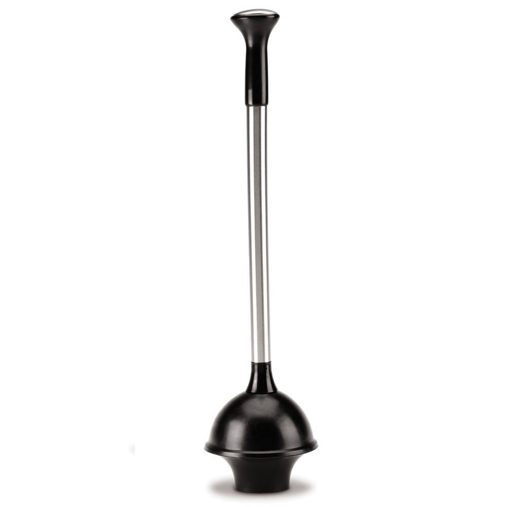 simplehuman Toilet Plunger in Black BT1086