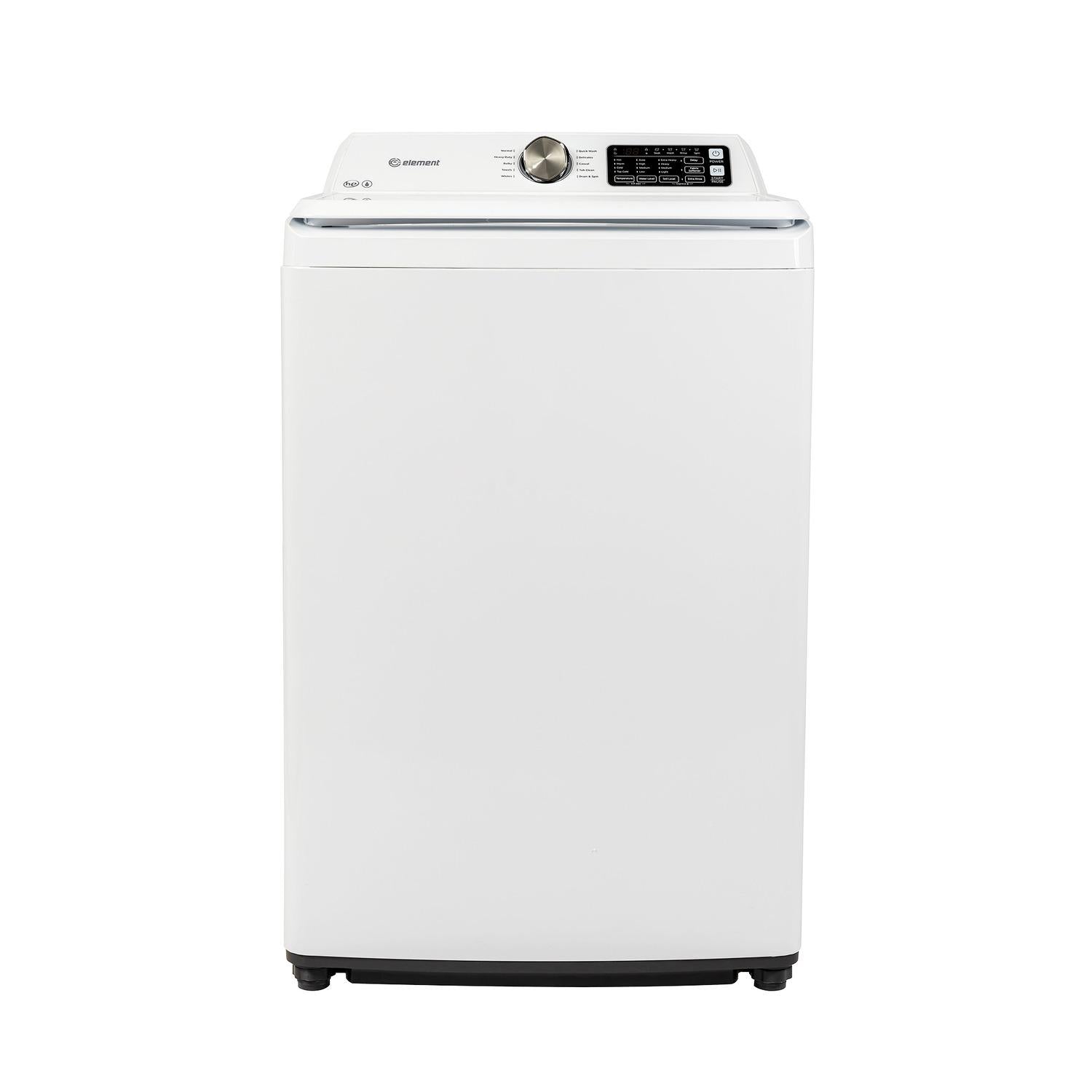 Element Appliance ETW4125CW Element Electronics 4.1 Cu. Ft. 25.8Inch Top Load Washing Machine - White (Etw4125Cw)