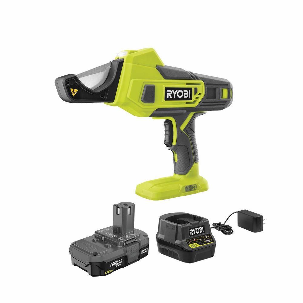 RYOBI ONE+ 18V Pex and PVC Shear Cutter for 14 in. to 2 in. Kit with (1) 1.5 Ah Battery and Charger P593KN