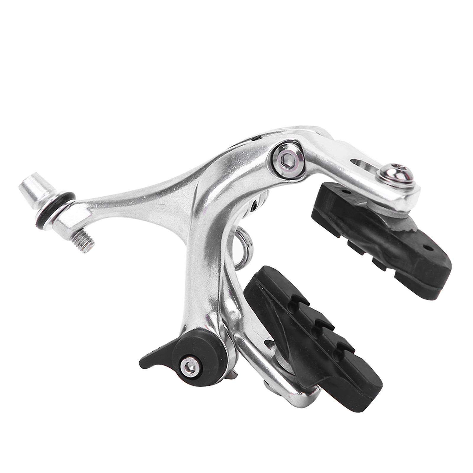 Lebycle Universal Metal Bike C Caliper Brake Accessory For Road Bicycle Fixed Gearsilver Rear Clip