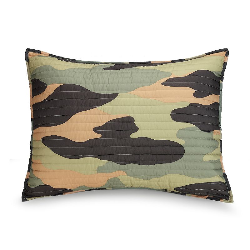 Urban Playground Covert Camo Quilt Set with Shams