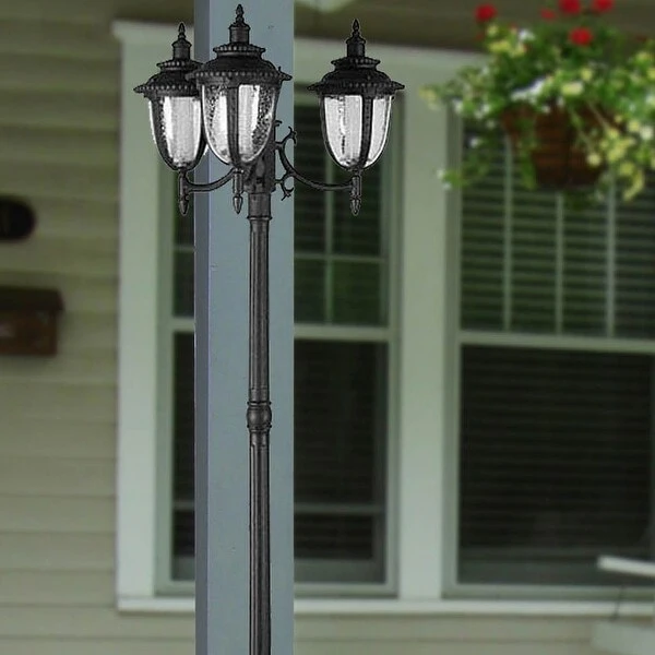 Hannah Solar Lamp Post and Planter