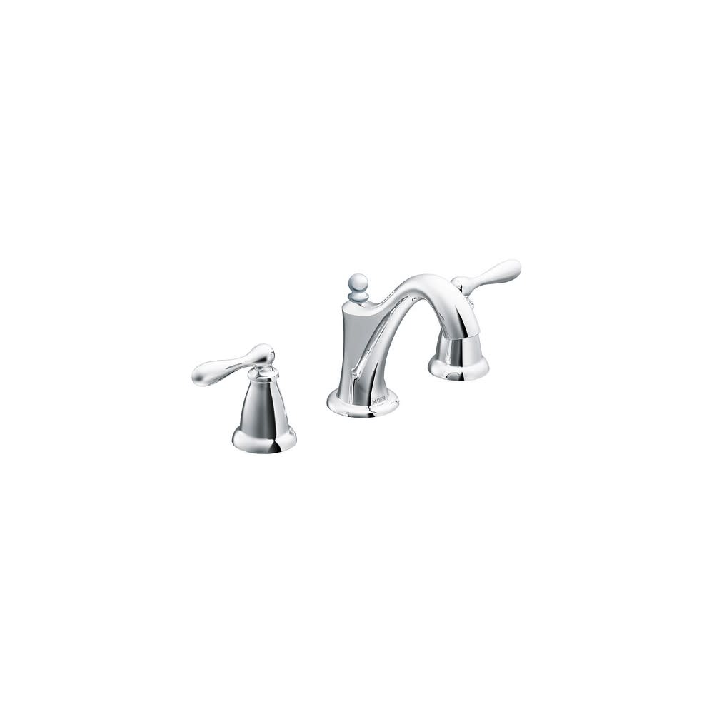 Moen Caldwell Bathroom Lavatory Faucet Chrome 2 Handle High Arc