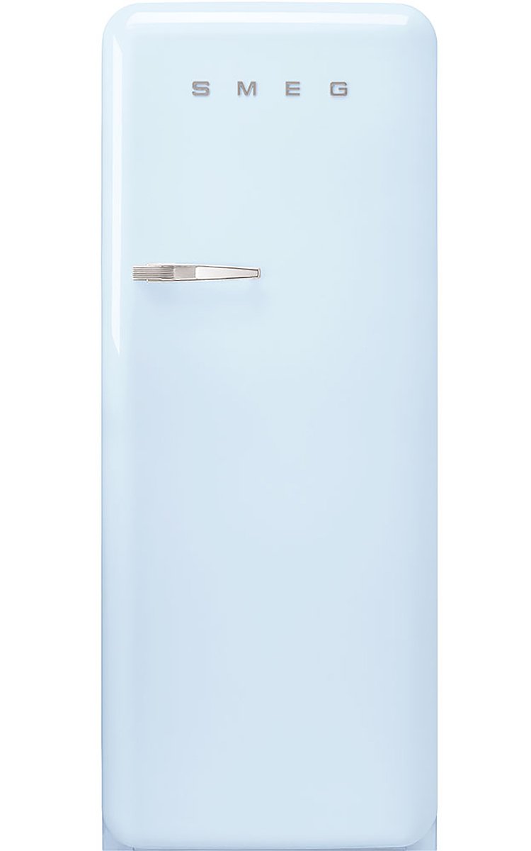 Smeg 50's Retro Style Aesthetic Pastel Blue Right-Hinge Refrigerator