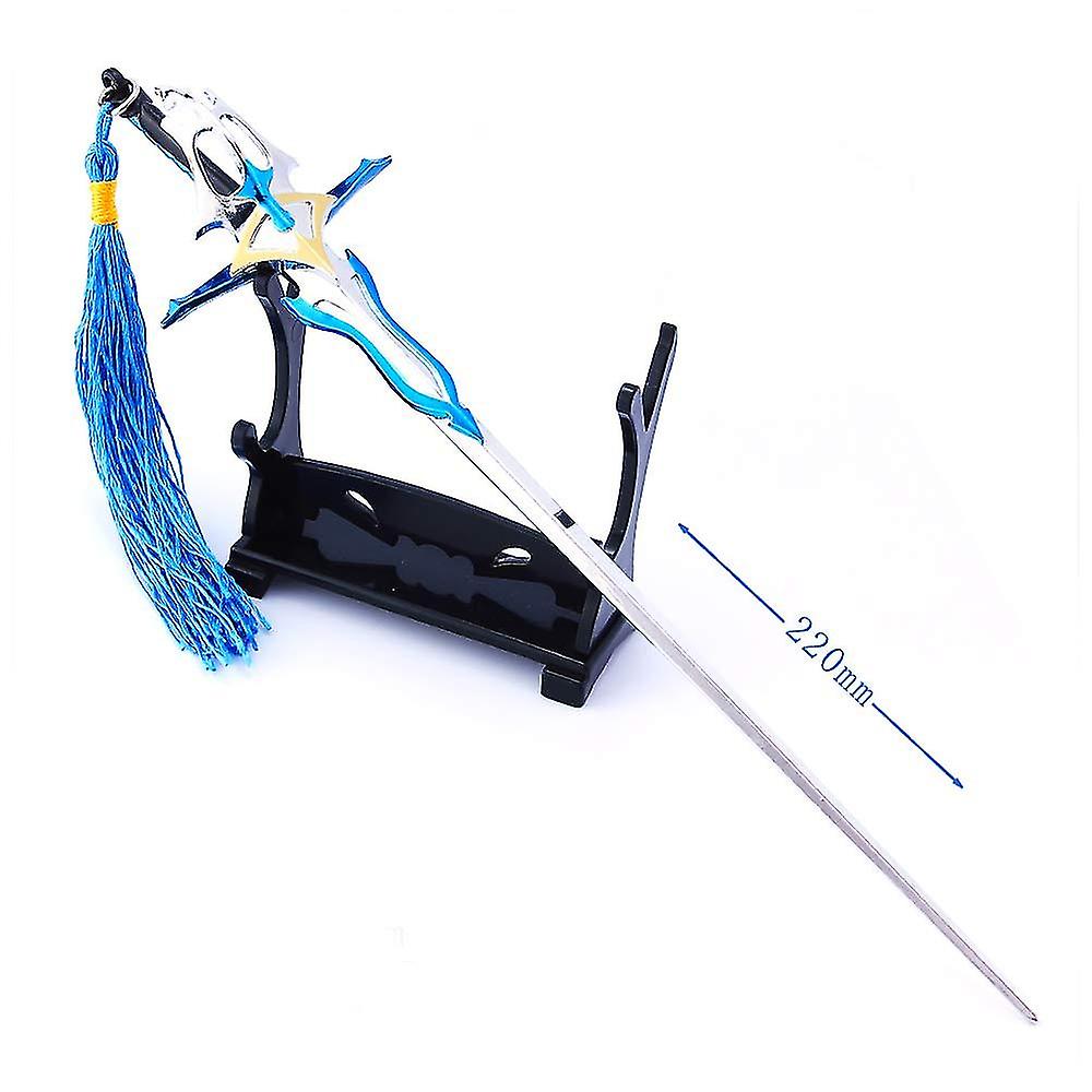 The King's Avatar Lord Grim Yexiu Weapons Metal Model Action Figure Arts Toys Collection Keychain Gift