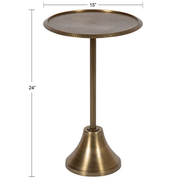 Kate and Laurel Sanzo Metal Side Table