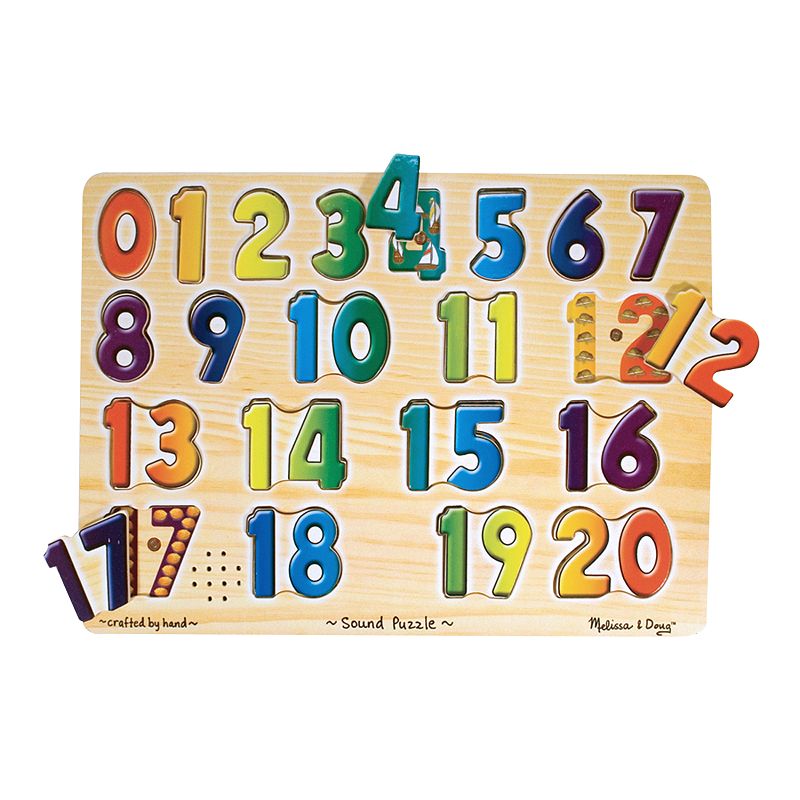 Melissa and Doug Numbers Sound Puzzle