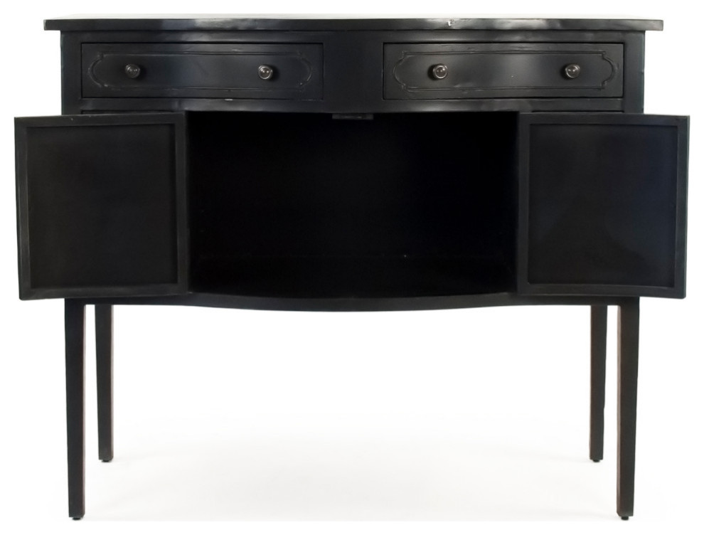 Corbyn Metal Console  Dark Gray   Transitional   Console Tables   by Zentique  Inc.  Houzz