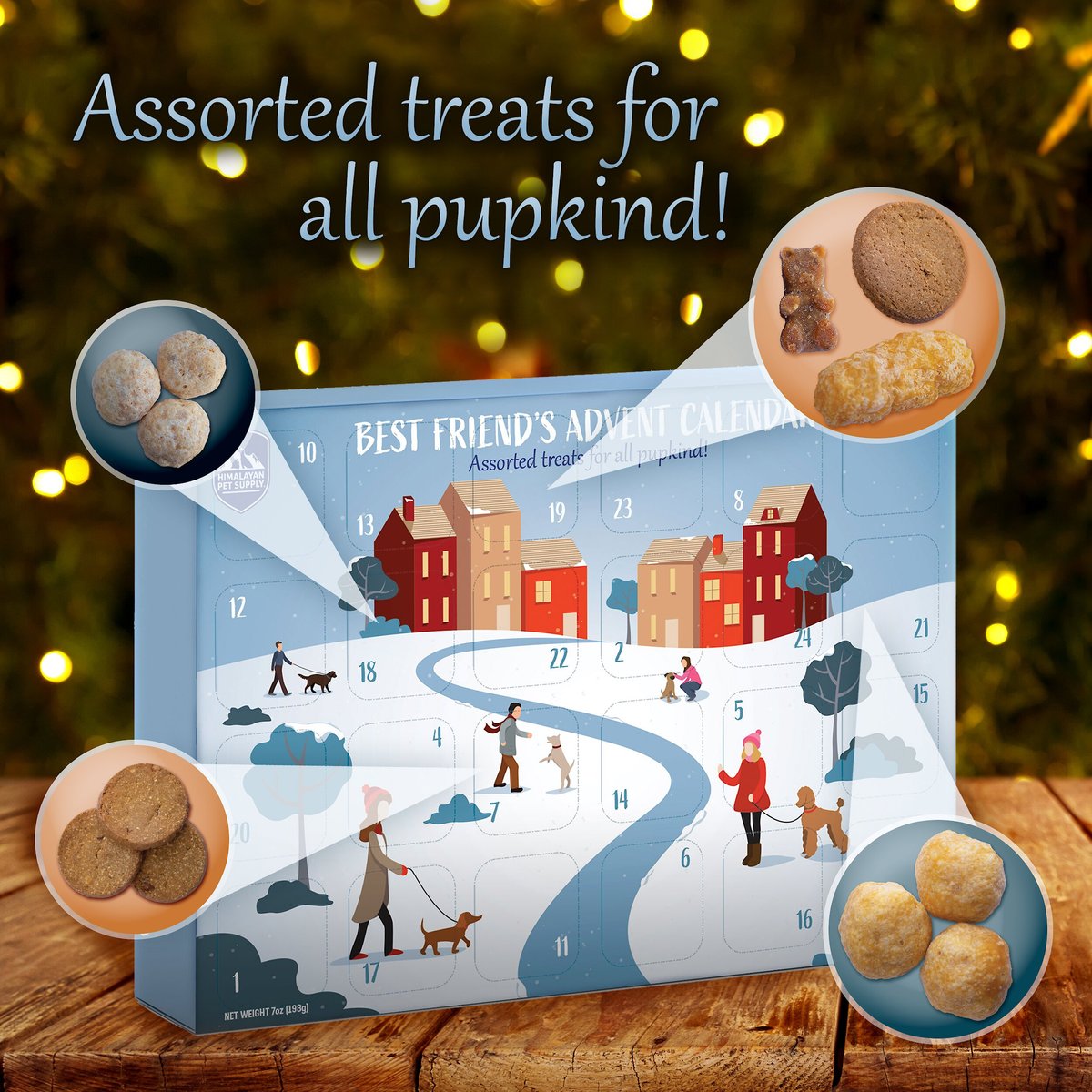 Himalayan Pet Supply Best Friend's Advent Calendar Dog Treats