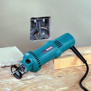 Makita 5 Amp Drywall Cut-Out Tool Kit with Circular Guide Vacuum Dust Collection Cover Case 3706K