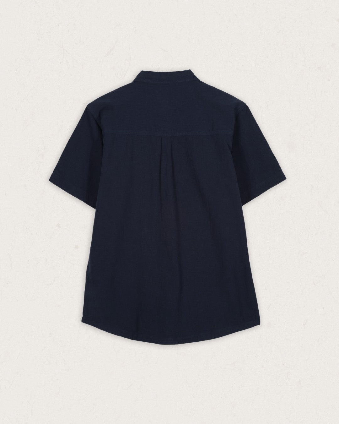 Chill Textured Short Sleeve Shirt - Deep Navy