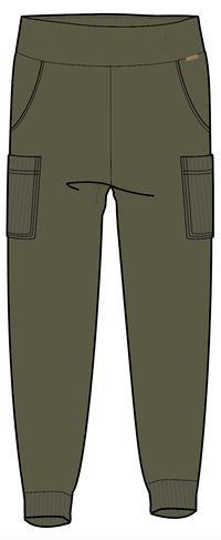 Day Dream Recycled Cotton Trouser - Khaki