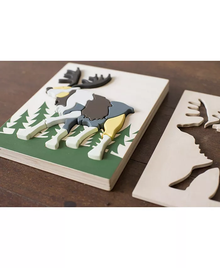 eguchi toys Wooden Animal Puzzle