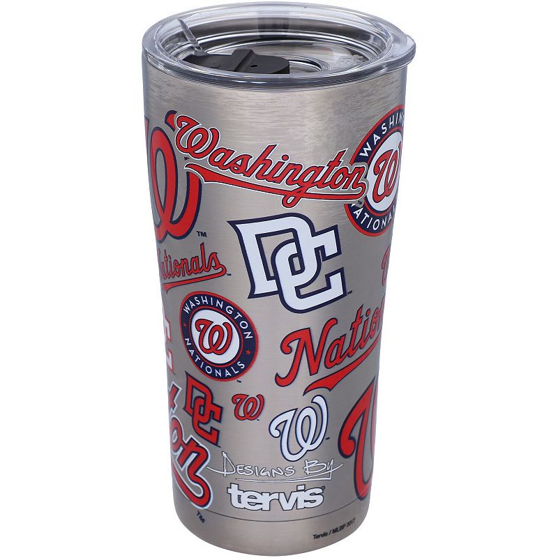 Tervis Washington Nationals 20oz. All Over Stainless Steel Tumbler with Slider Lid