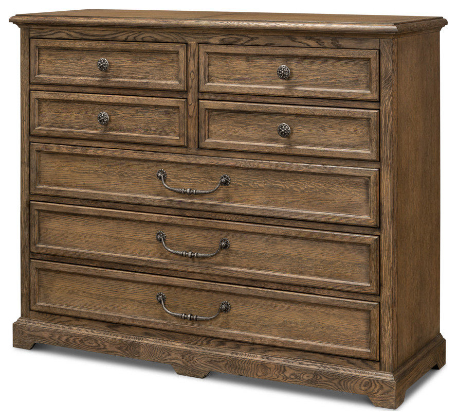 Rohan Equestrian Chest Husk 7 Drawers   Rustic   Accent Chests And Cabinets   by Sideboards and Things  Houzz