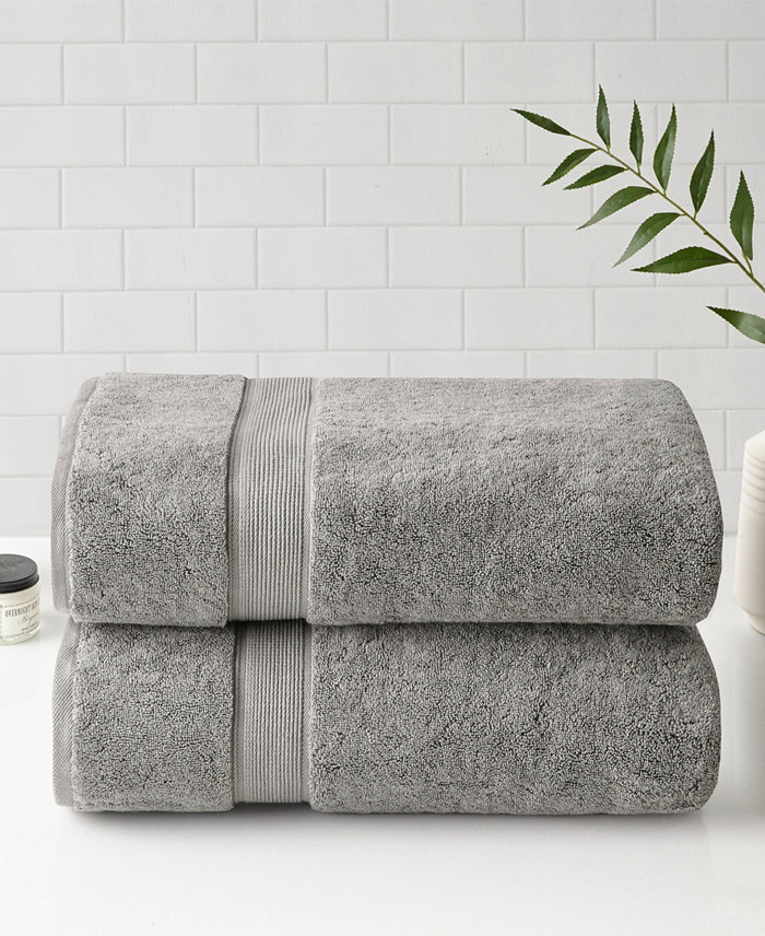 Madison Park Signature 800 GSM Cotton 2-Pc. Bath Sheet 34 x  68