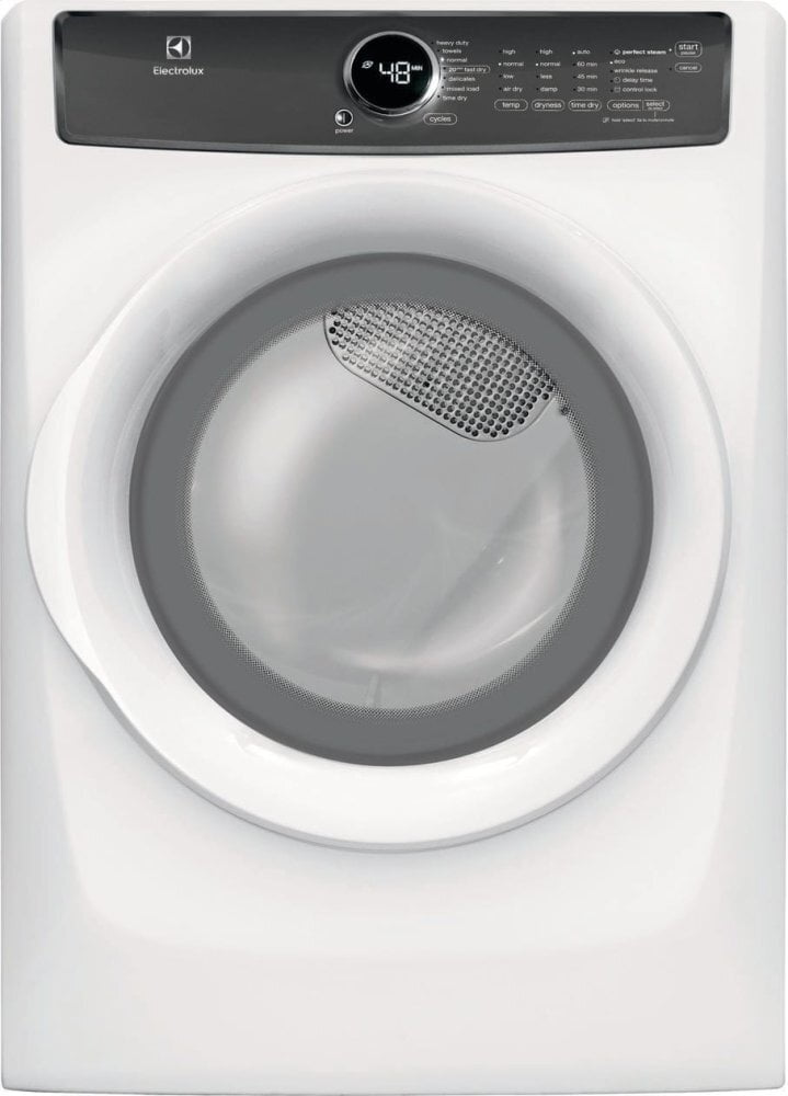 Electrolux EFME427UIW Front Load Perfect Steam™ Electric Dryer With 7 Cycles - 8.0 Cu. Ft.