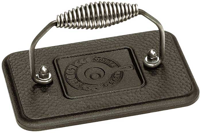 Lodge Logic Seasoned Cast Iron Grill Press