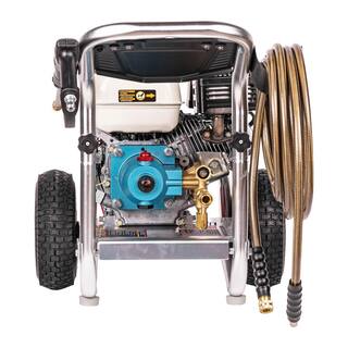 SIMPSON Aluminum 3400 PSI 2.5 GPM Gas Cold Water Pressure Washer with HONDA GX200 Engine ALH3228-S