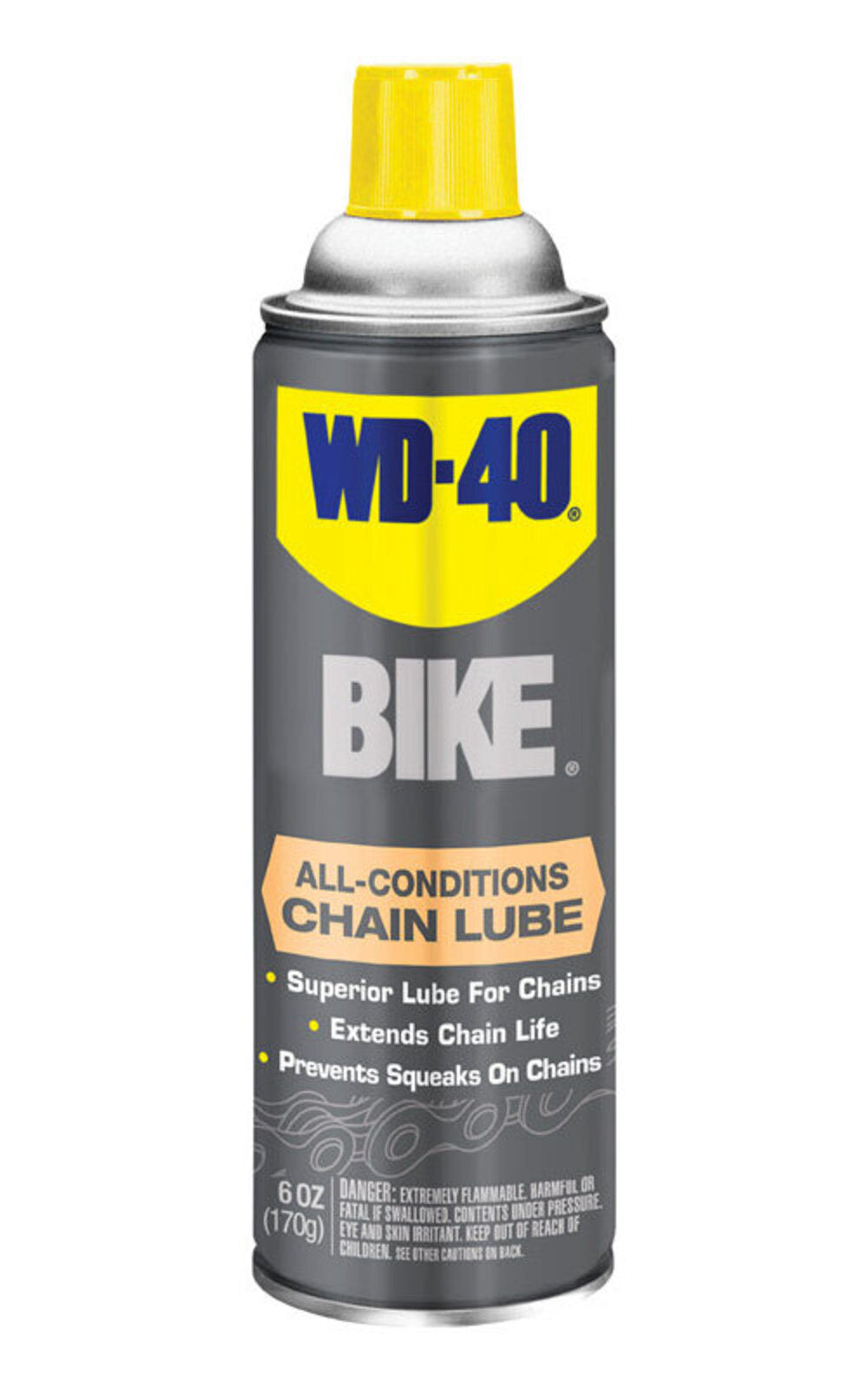 WD40 BIKE CHAIN LUBE 6OZ