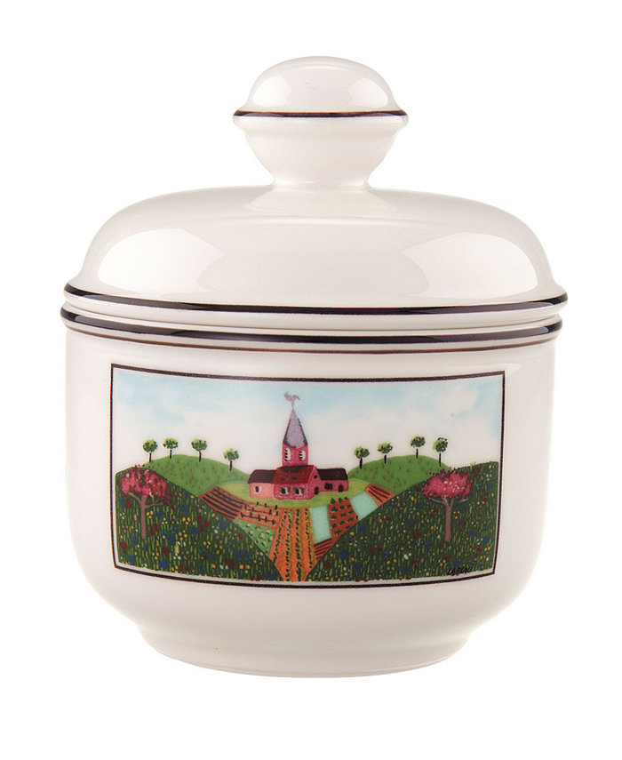 Villeroy and Boch  Design Naif Covered Sugar Bowl