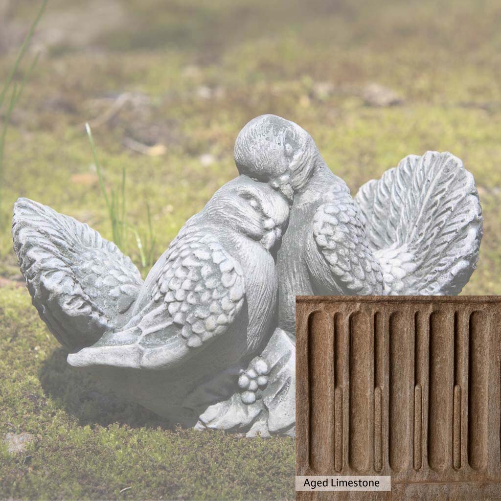 Campania International Dove Small Pair Garden Statue