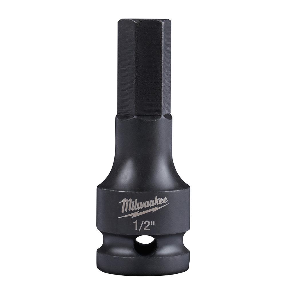 Milwaukee SHOCKWAVE Lineman's 1/2 in. Drive 1/2 in. Hex Bit Socket 49-66-5144 from Milwaukee