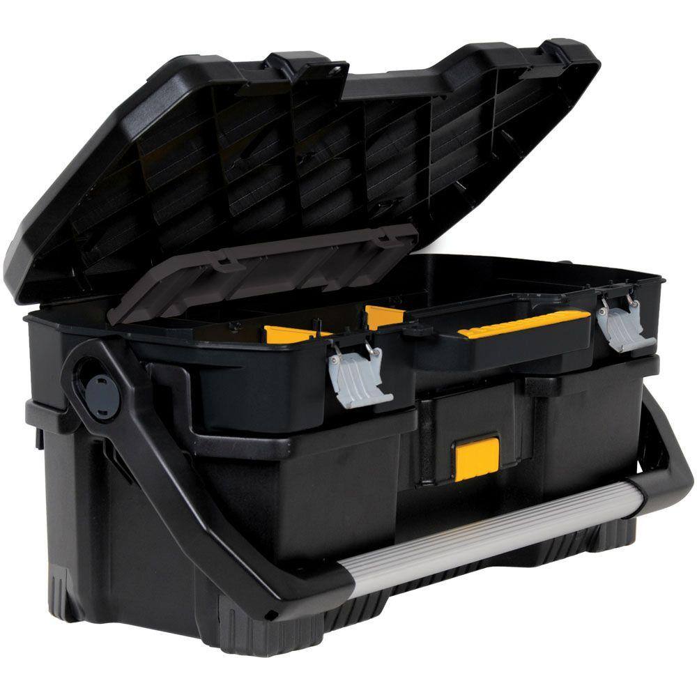 DW 14 in. D Resin 2-in-1 Tote with Removable Power Tool Case DWST24070