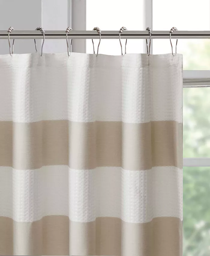 Madison Park Spa Waffle 3M-Scotchgard™ Shower Curtain 72 x  72