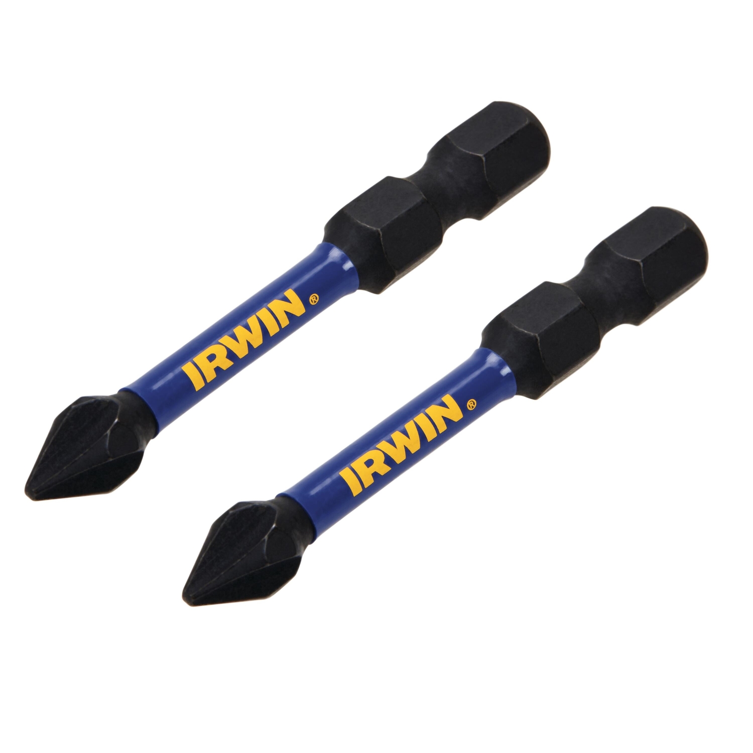 Irwin Impact Performance Series Phillips #1 X 2 in. L Power Bit Steel 2 pc