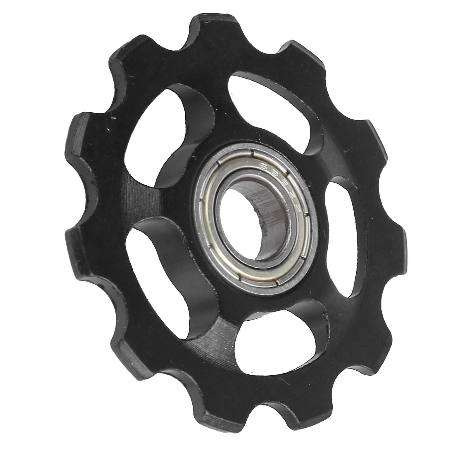 Bike Sprocket Aluminum Alloy Rustproof Durable Black Replaceable Bicycle Components