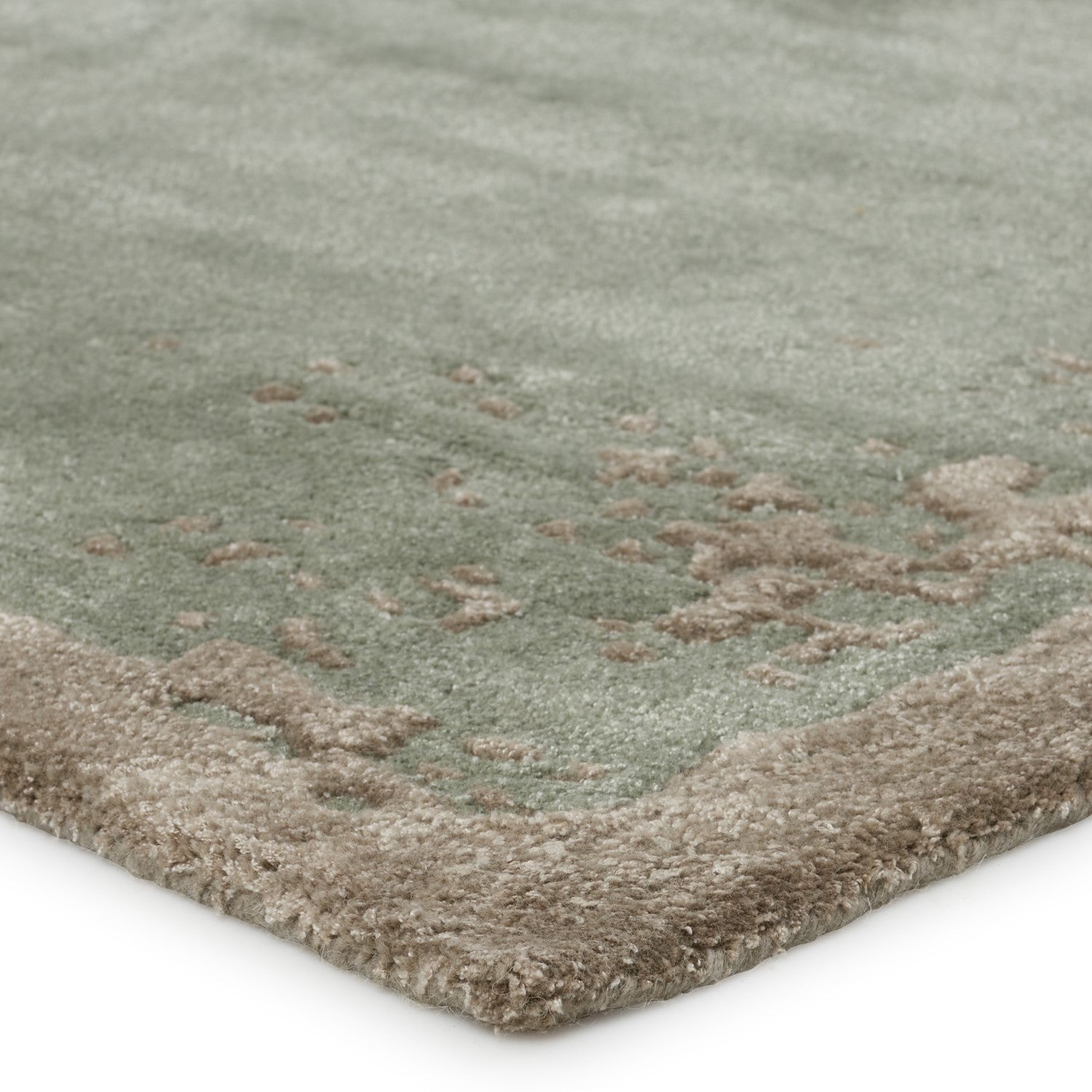 Lenox Hand Tufted Avenue Dark Sage & Gray Rug