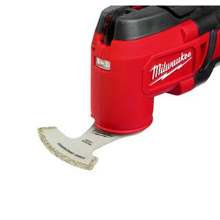 MW 2-12 in. Universal Fit Diamond Grit Grout Removal Multi-Tool Oscillating Blade (1-Piece) 49-25-2271