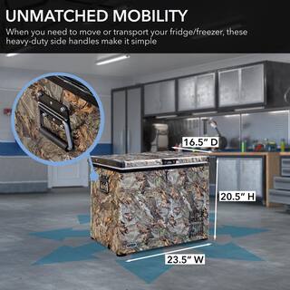 Whynter 1.41 cu. ft. Portable Freezer in Camouflage FM-45CAM