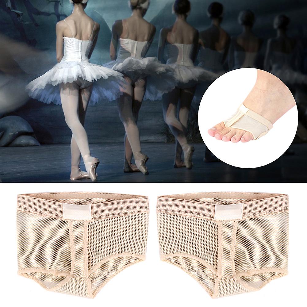 1 Pair Foot Thong Toe Paw Pad Ballet Dance Forefoot Half Protective Shoes (s)