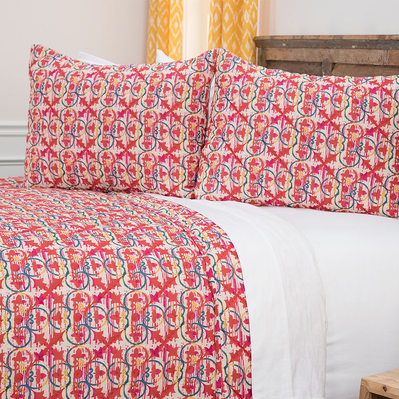 Rizzy Home Maddux Place Lilou Geometric Quilt Set