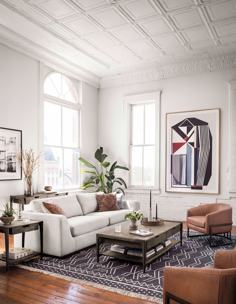 Colt Sofa 98 quot  Transitional   Sofas   by HedgeApple  Houzz