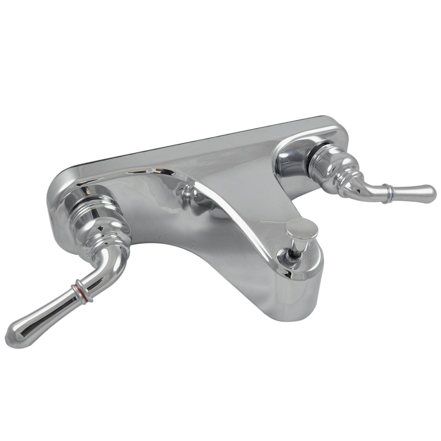 Danco 8-Inch Lever-Style Mobile Home Center-Set Tub/Shower Faucet in Chrome (10882X)