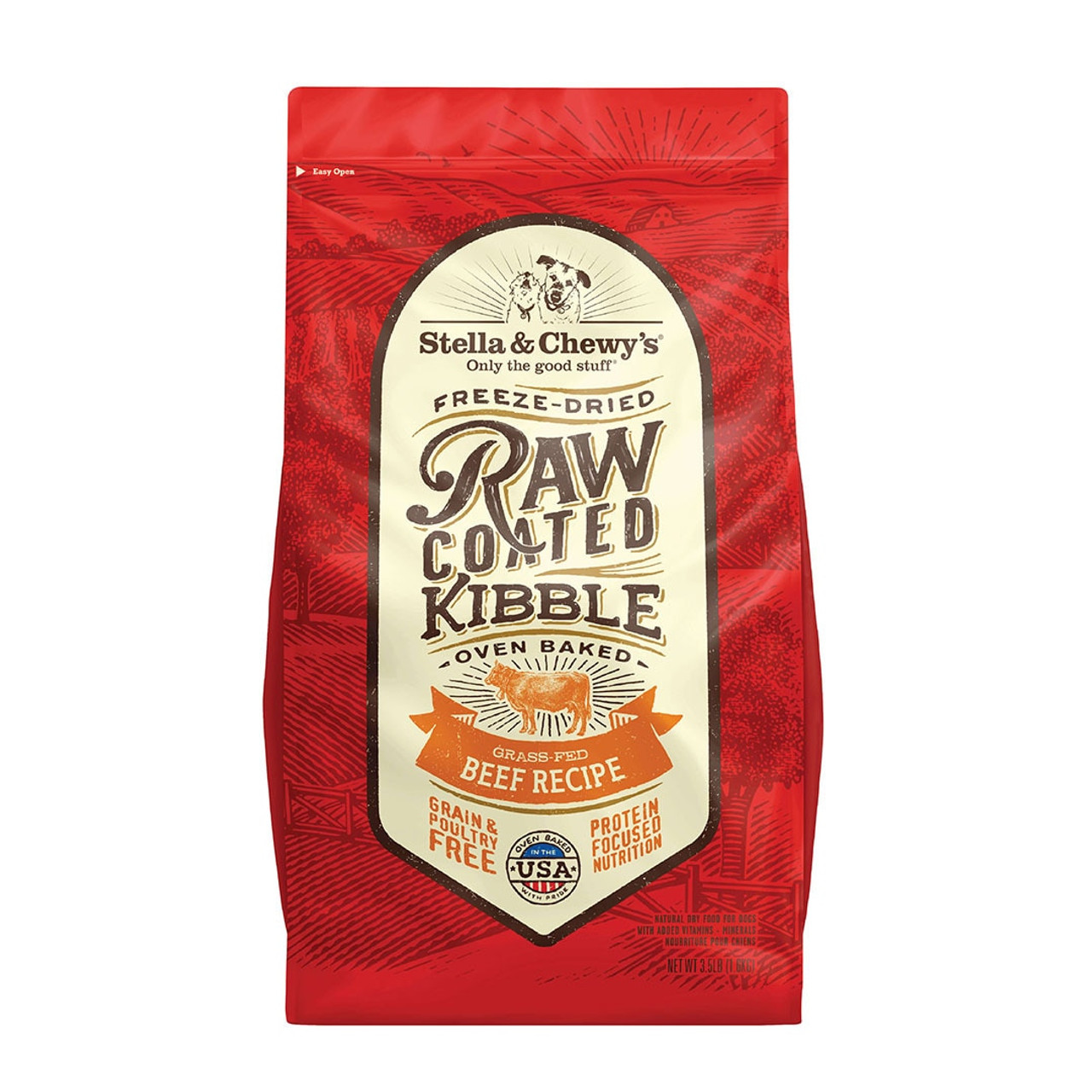 Stella and Chewy's Freeze-Dried Raw Coated Beef Recipe Dry Dog Food