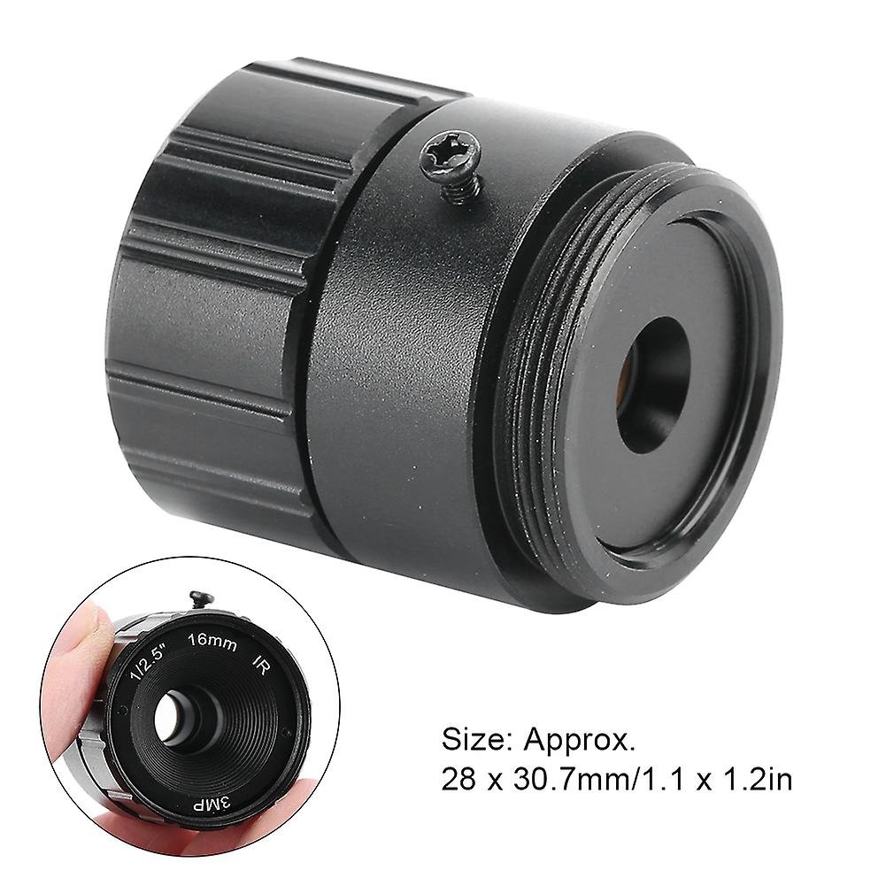 Cctv Fixed Lens 16mm 3mp Mount Cs High Definition For Camera