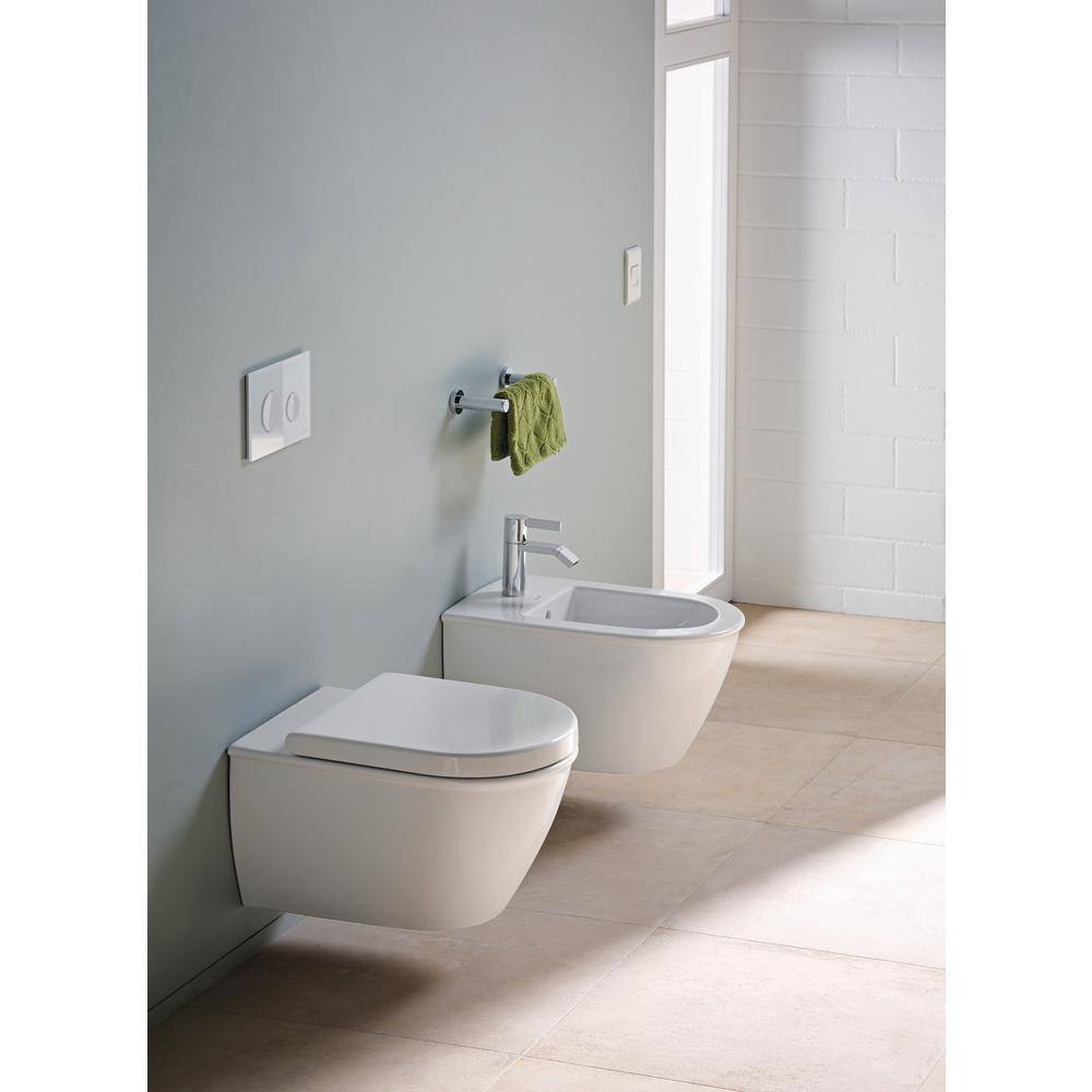 Duravit Darling New Round Wall-Mounted Bidet in White 2249150000