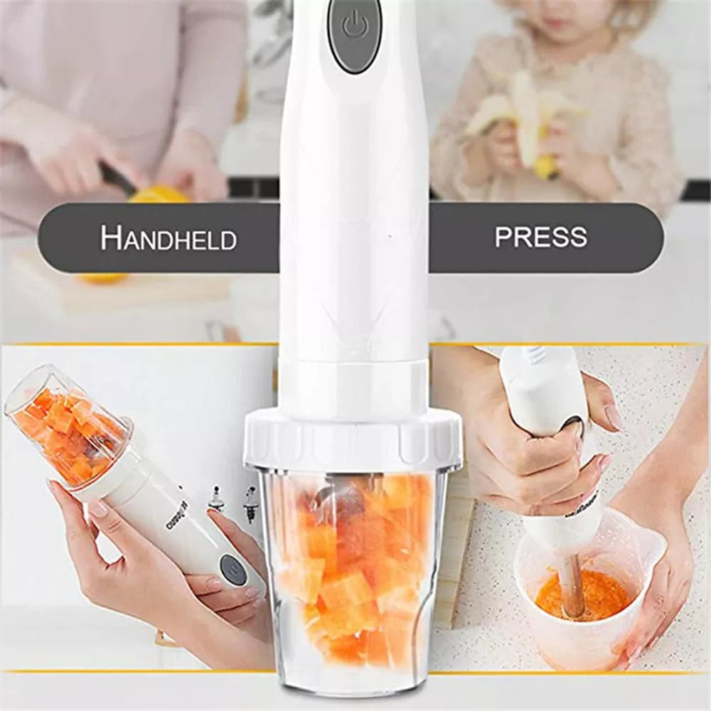 in Blender Multifunction Household Food Processor Mixer Portable Kitchen Whisk Beaker Juicer Maker Blender Milkshake air fry