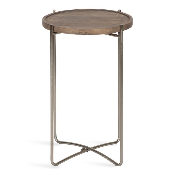 Kate and Laurel Vale Round Side Table