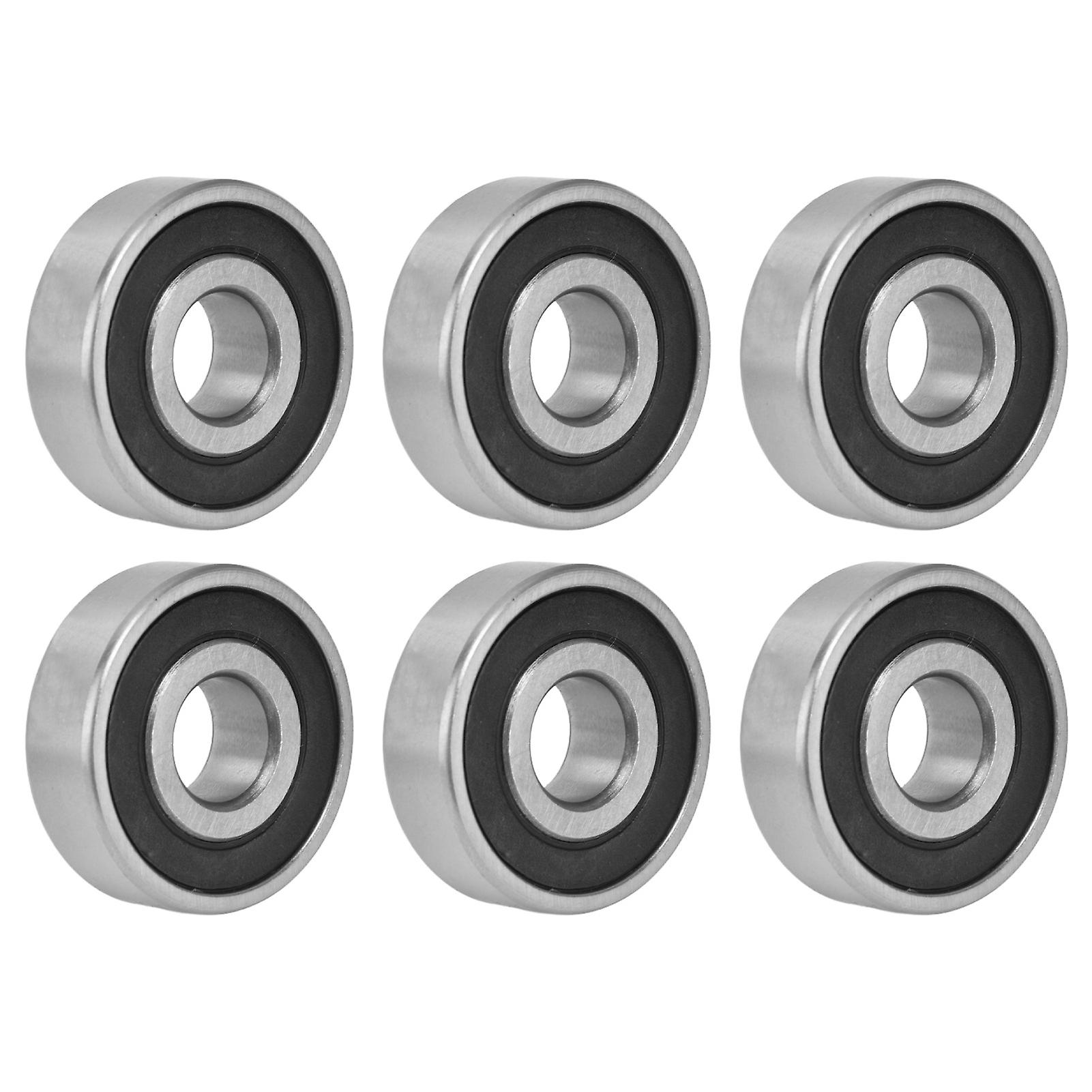 10pcs Rubber Sealed Ball Bearing Radial Mini Deep Groove Bearings For Linear Motion Devices6301