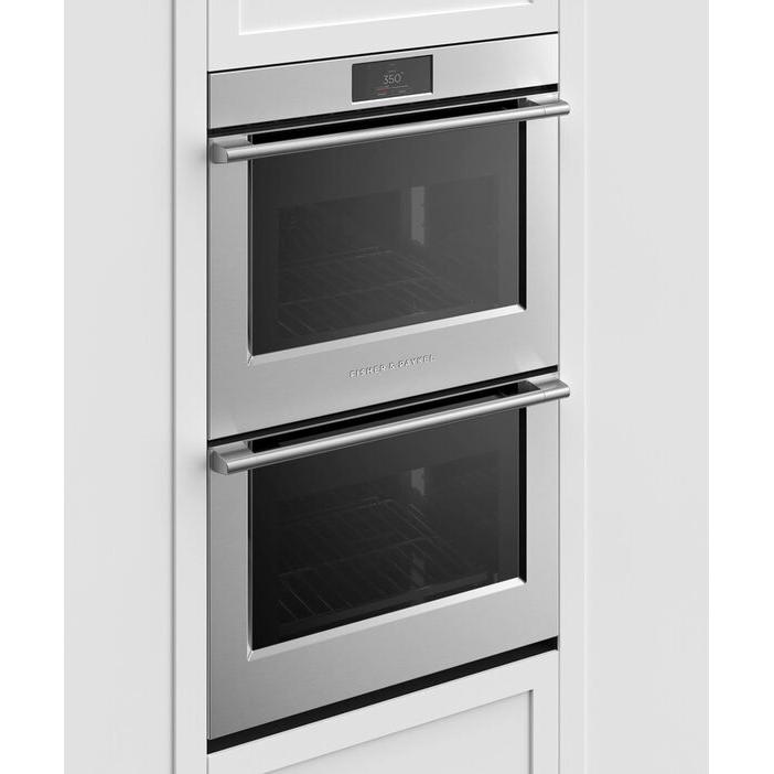 Fisher & Paykel 30-inch, 8.2 cu. ft. Built-In Double Wall Oven OB30DPPTX1