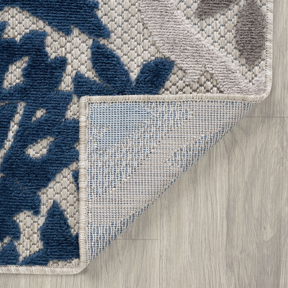 Origin Coastal Medallion Indoor/Outdoor Area Rug