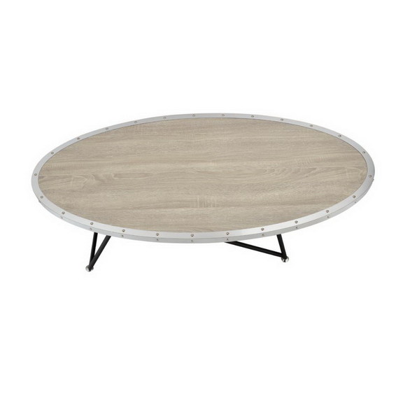 Acme 81730 is Coffee Table  Weathered Gray Oak