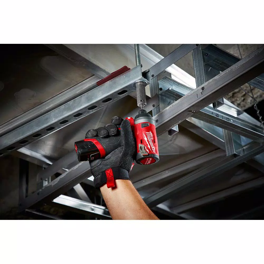 Milwaukee M12 FUEL 12-Volt Li-Ion Brushless Cordless Hammer Drill/Impact Driver Combo Kit with 3/8 in. Ratchet and Inflator (2-Tool) and#8211; XDC Depot