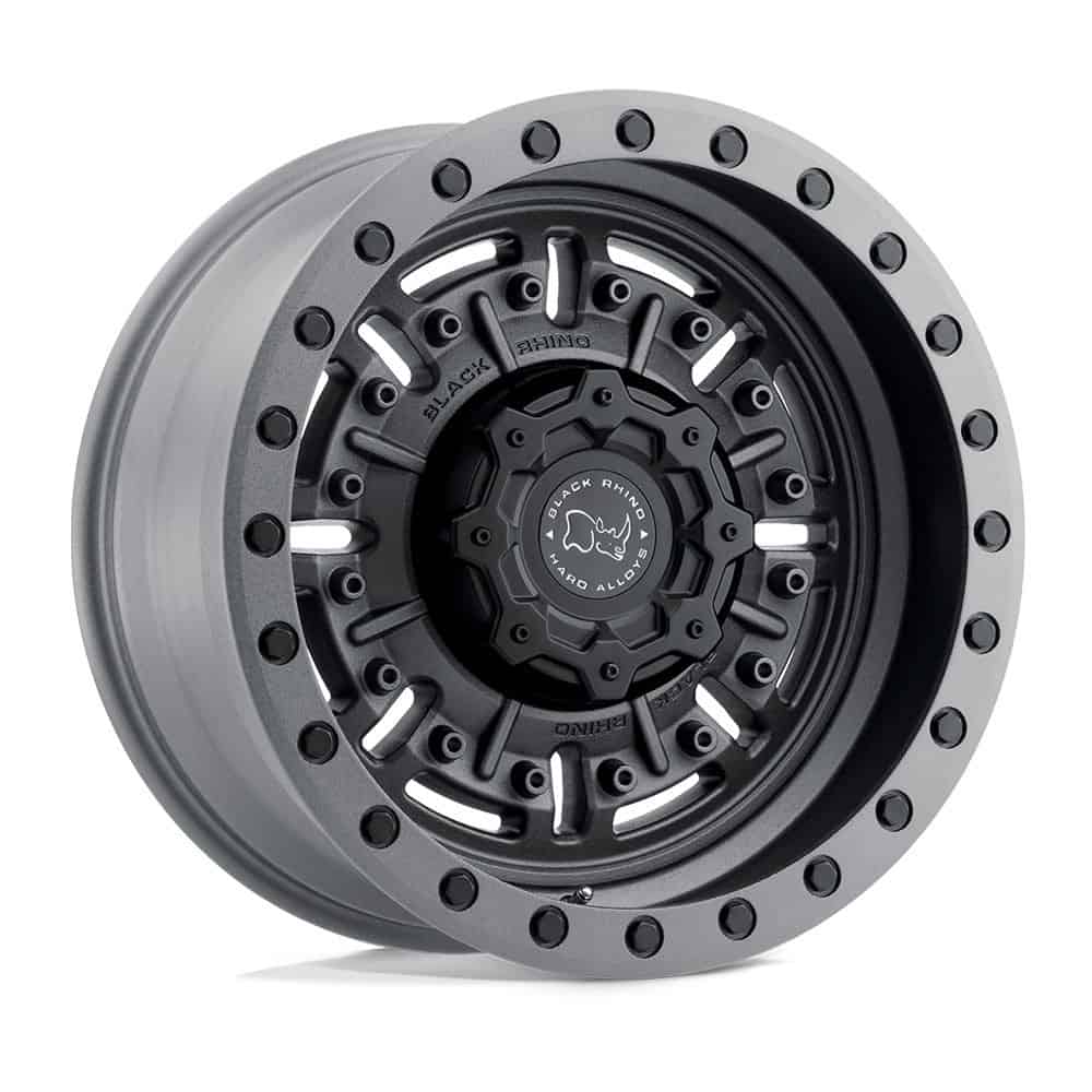 Black Rhino BLABR 18X9.5 5X5.0 TXT-M-GNMTL -18MM